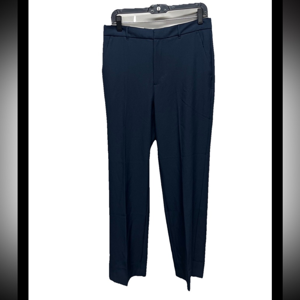 Banana Republic Straight Sculpted Navy Stretch Trouser Size 6